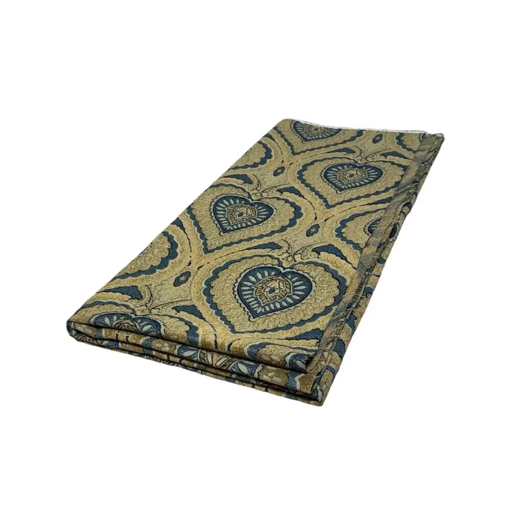 Beautiful Luxury Tapestry Printed Textile Fabric Decor Wall Table Bed Green Blue